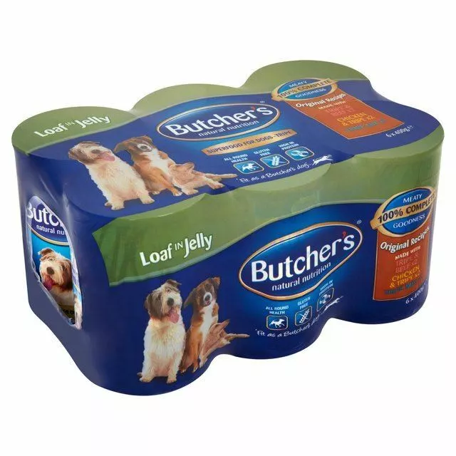 Butcher's Original Recipes Loaf in Jelly Variety Pack 6 x 400g (PACK OF 4)