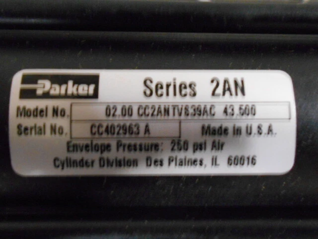 Parker Cylinder- 02.00 Ccantvs39Ac 43.500