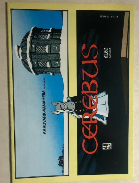 CEREBUS #48 signed by Dave Sim (1983) Aardvark-Vanaheim Comics FINE-