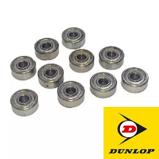 10 x 625Z 625-2Z LAGER VON DUNLOP IN VERSIEGELTER PACKUNG 4 mm I/D x 13 mm O/T x 5 mm BREIT