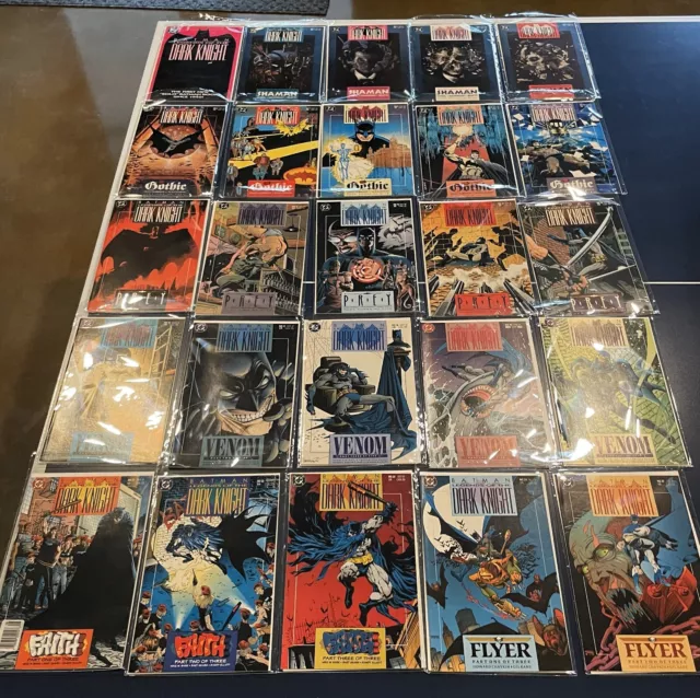 Batman : Legends of the Dark Knight 1-95 complete & 100-206.  about 75% of run.