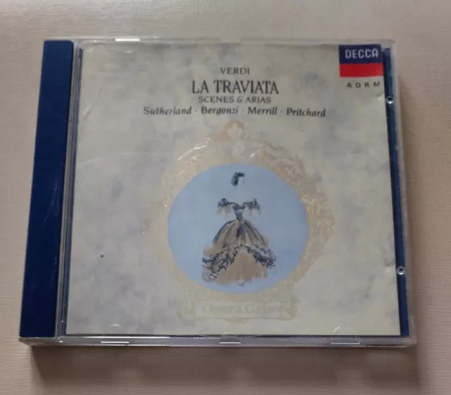 Giuseppe Verdi - La Traviata (Scènes et Arias). CD.