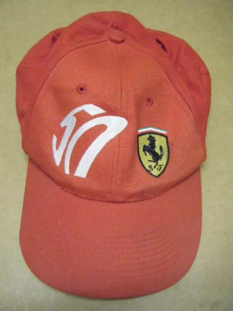 Collectable "FERRARI 50 YEARS ANNIVERSARY 1947- 1997" Baseball Cap. Used.