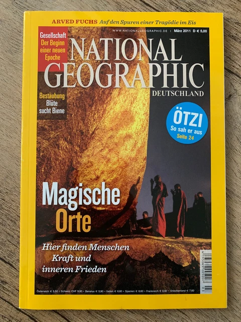 National Geographic - März 2011 - Magische Orte