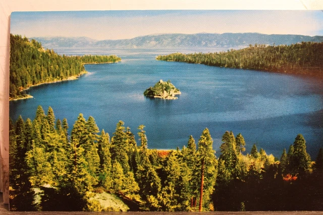 California CA Lake Tahoe Emerald Bay Postcard Old Vintage Card View Standard PC