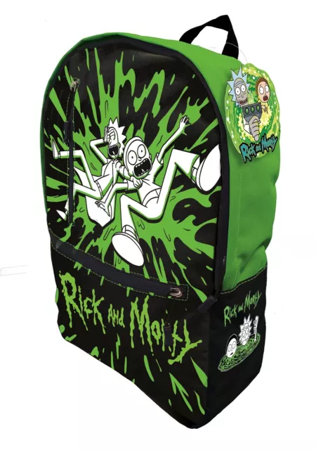 Rick And Morty Acid Vat Backpack 40Cm Rucksack School Bag Storage Travel