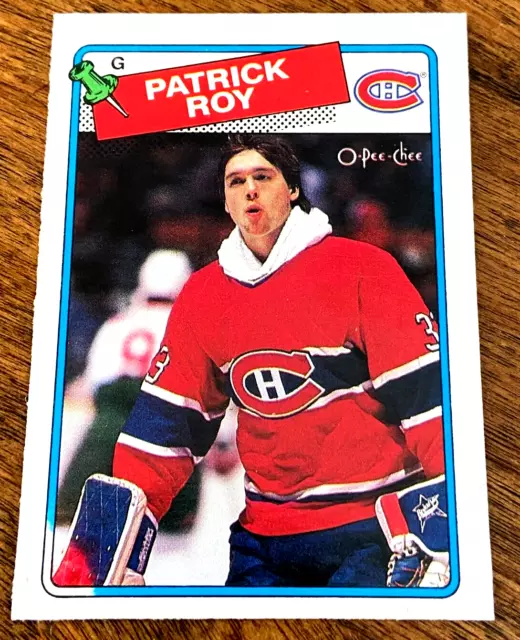 1988-89 O-Pee-Chee #116 Patrick Roy          Montreal Canadiens