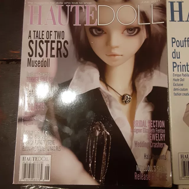 HAUTE DOLL MAGAZINE, LOT 6 2007 / 2008  Pullip Sybarite fans 3