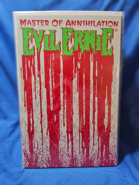 Evil Ernie Revenge #1 MASTER OF ANNIHILATION GITD Variant 1994 VF/NM