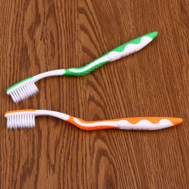 4 Pcs Soft Bristle Toothbrush Deep Cleaning Nano Double Layer