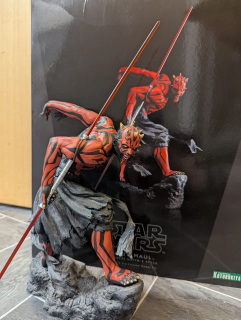 Artfx Star Wars Darth Maul – Style Ukiyo-e Japonais – 1/7 – Kit Modèle Prepaint – Neuf