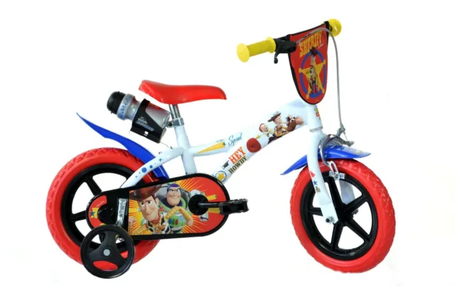Bici 12 Bicicletta TOY STORY BAMBINI 3 4 5 ANNI 87-110 MADE IN ITALY DINO BIKES