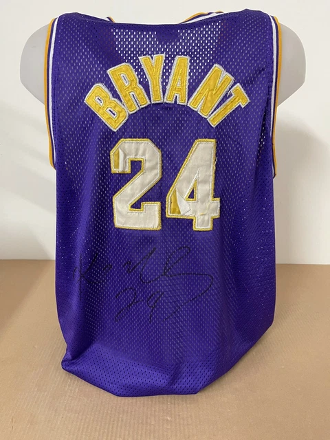 Maglia Lakers Basket Nba Shirt Jersey No Match Worn Signed Kobe Bryant Coa