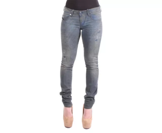 DIESEL GRUPEE NE 0856Z Womens Denim Jeans Stretchy Slim Fit Sweat Jogg Pants