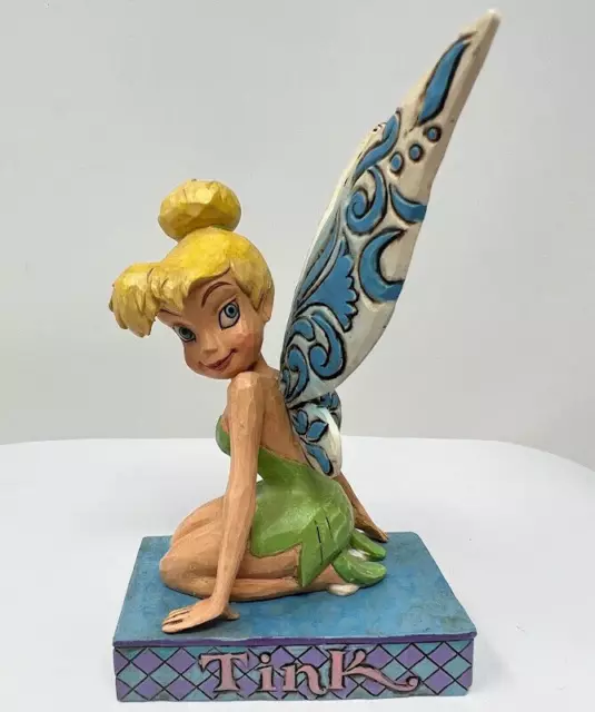 Walt Disney Showcase Traditions Jim Shore Tinkerbell Pixie Pose Figurine