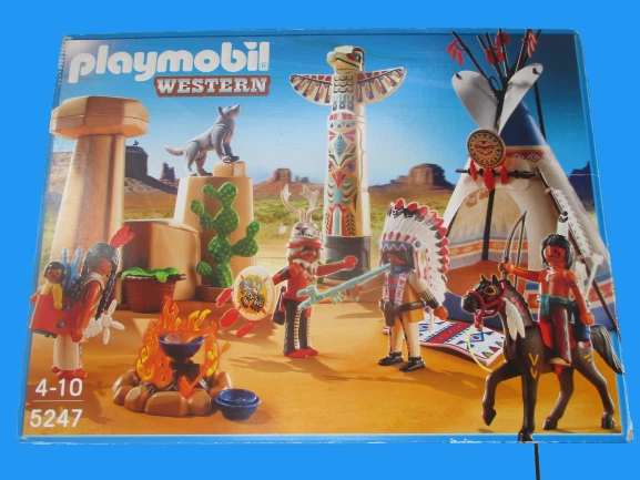 PLAYMOBIL INDIENS 5247 Boite + Notice Complet EUR 65,00 - PicClick FR