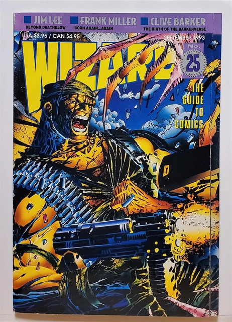 Wizard: The Comics Magazine #25 not bagged (Sept 1993, Wizard) 7.5 VF-