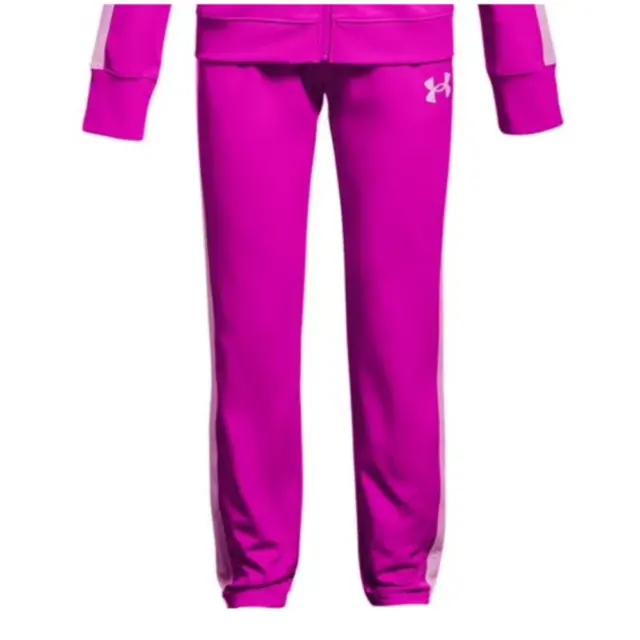 UNDER ARMOUR PANTS Girl's (Size 10-12Y) Rival Knit Active Logo