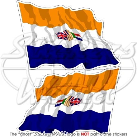 Pack De 2 Autocollants Bumpers "Australia Flag" 120mm - Stickers Décalcomanies Gauche Et Droite - Brillant