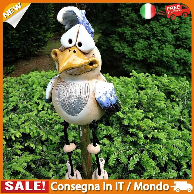 IT Resin Decorative Chicken Statue Reusable Chick Figurines Art Yard Backyard De
