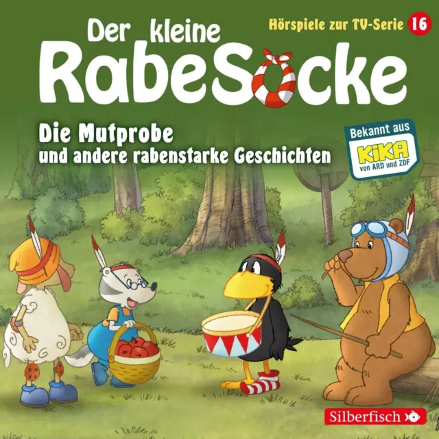 Kleine Rabe Socke,der 16: die Mutprobe (Hörspiel zur TV-Serie) (CD)