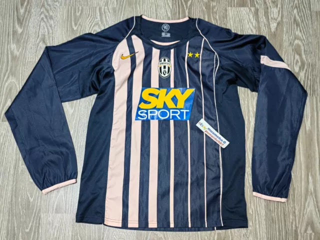 FC Juventus Football Shirt Nike 90 Jersey M Juve Trikot Italia Long Soccer