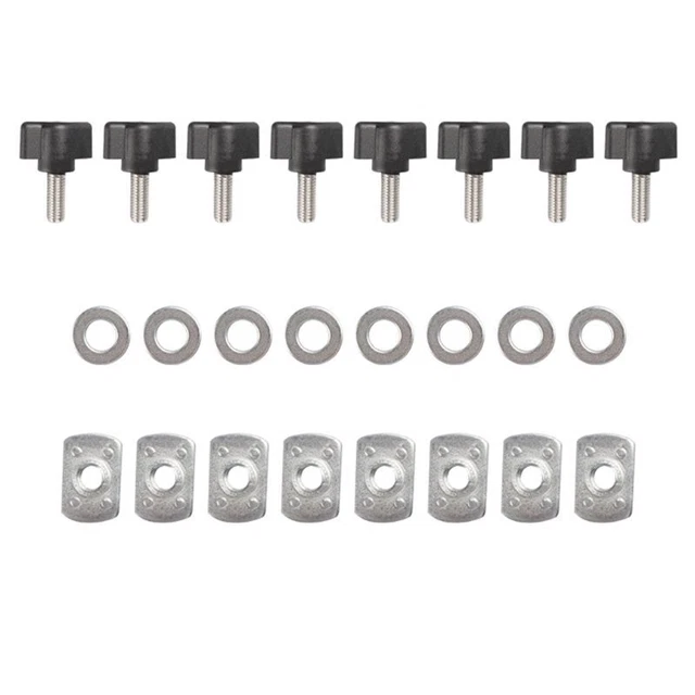Car Roof Screws Quick Removal Bolts Thumb Screws Tie Down Anchors