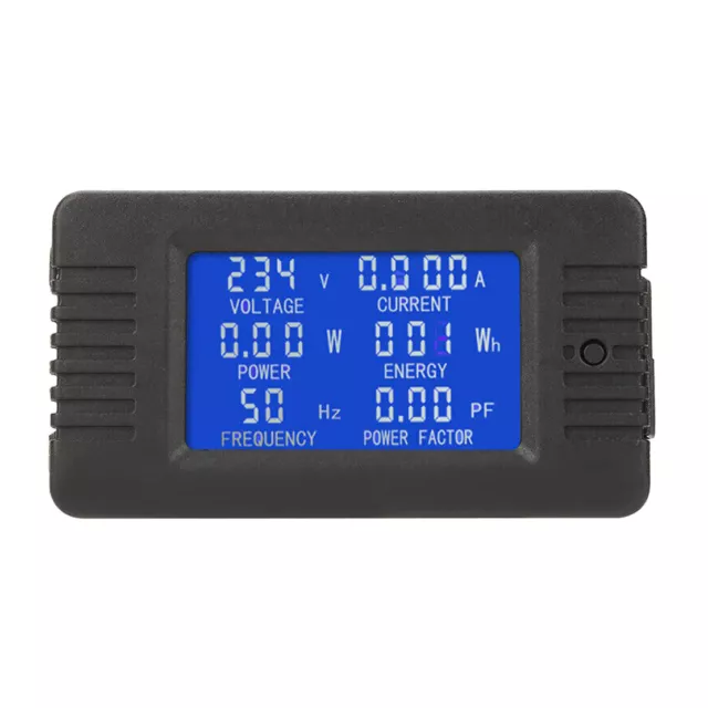 AC Power Watt Meter 100A LCD Digital Voltage KWh Voltmeter Ammeter 80V-260V