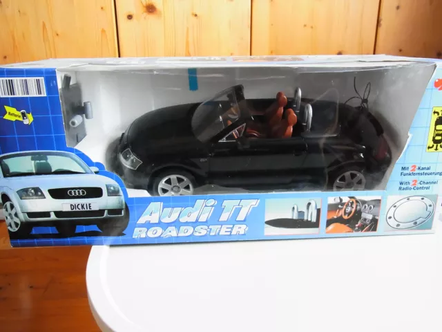 Audi Ur TT Cabrio  schwarz 1/12 Dickie Schuco RC Modell nie bespielt in Ovp top