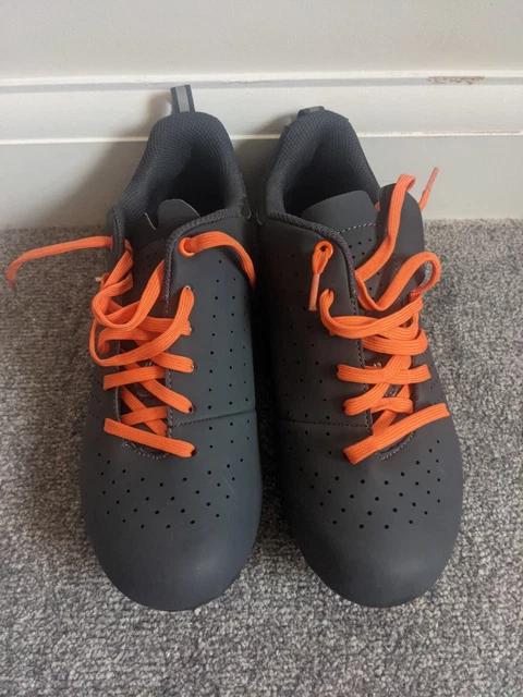 Muddyfox Classic 100 Herren Radschuhe grau orange UK 8 2