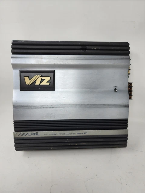 ALPINE V12 MRV-F307 - 4/3/2 channels OLD SCHOLL HI QUALITY BUILD