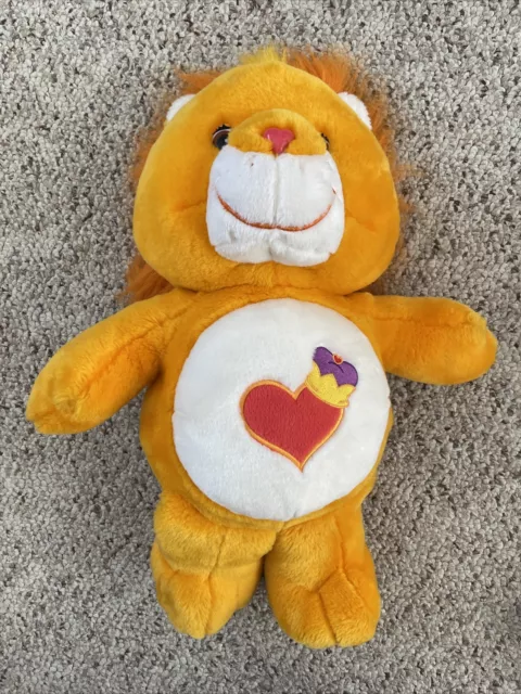 2004 CARE BEAR COUSINS 20 INCH Large PLUSH Brave Heart Lion 20” EUC