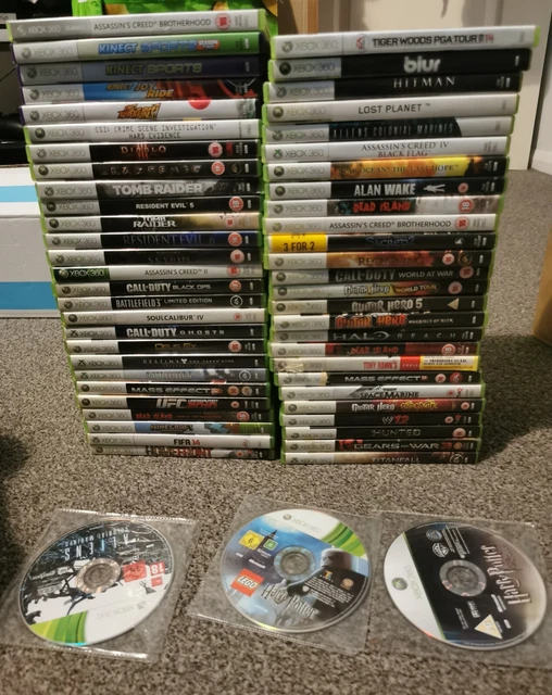 56 pacchetto giochi xbox 360 joblot