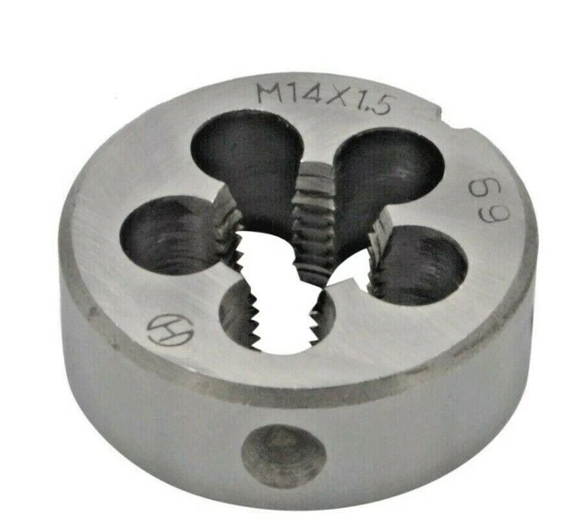 Right Hand Metric Die  M14 x 1.5 Thread HSS