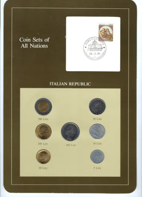 Coin Sets of All Nations Italy