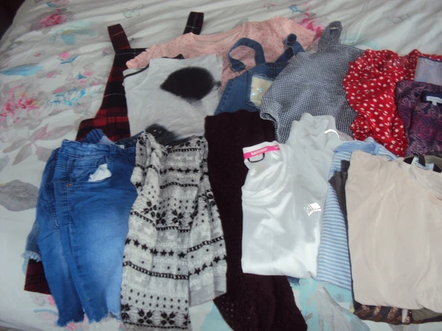 Huge bundle 24 items of girls clothes all aged 12-13 years  (C) 2