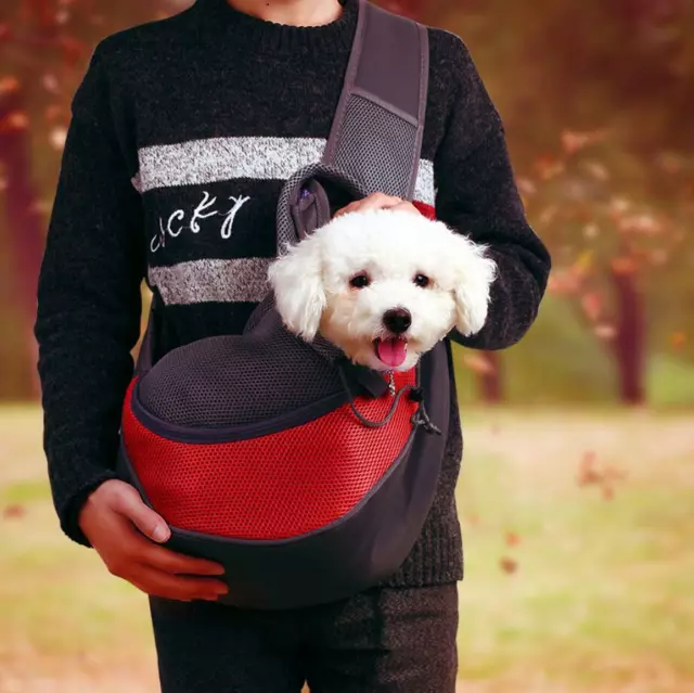 Pet Puppy Dog Cat Carrier Handbag Pouch Shoulder Bag Comfort Tote Outdoor Travel 2