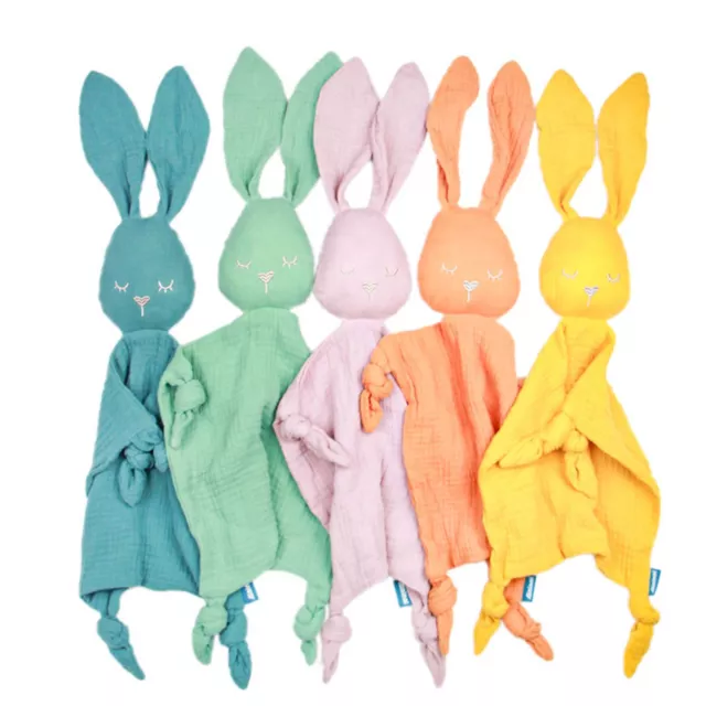 Baby Comforter Security Blanket Rabbit Newborn Infant Boys Girls Snuggle