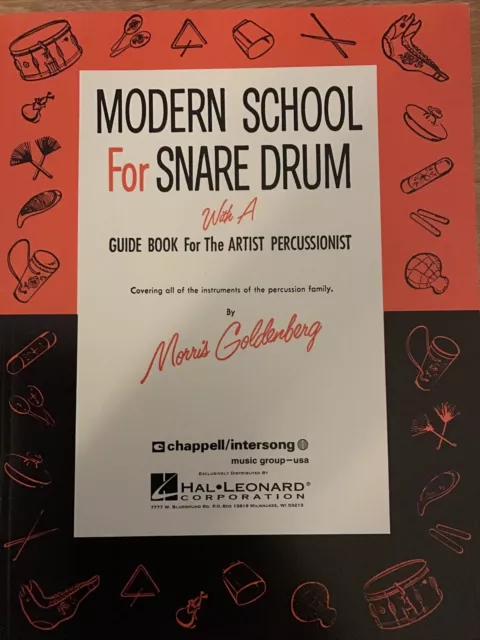 Modern School For Snare Drum Morris Goldenberg neu und unbenutzt