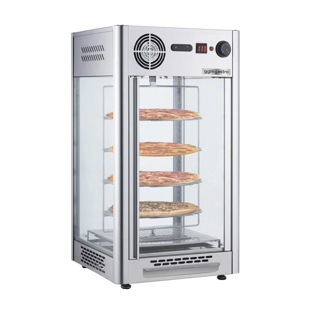 Warmhaltevitrine - 108 Liter - Edelstahl | GGM Gastro
