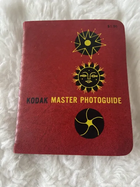 Guía De Fotos Kodak Master Para Fotos Fijas - Folleto De Colección 1963 Con Derechos De Autor