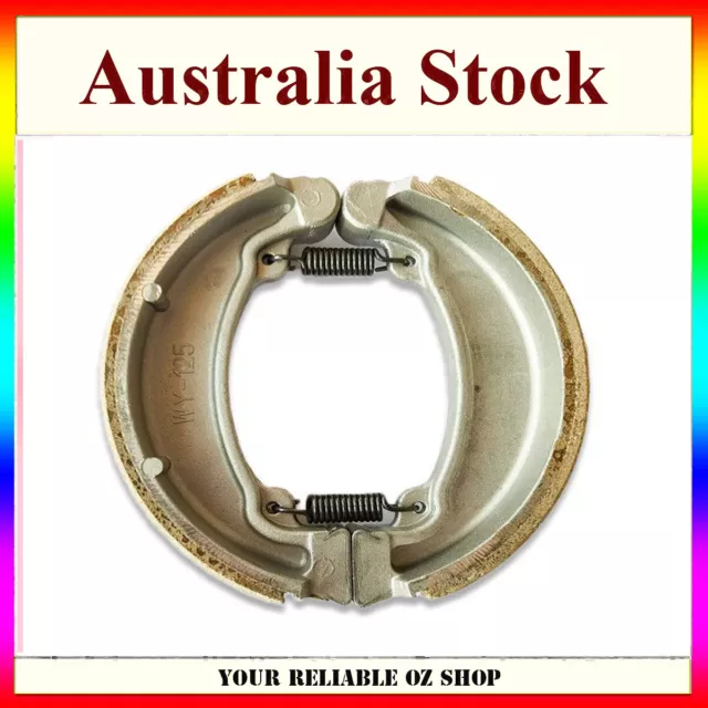 Front Rear Drum Brake Shoes For Honda ATC70 WY125 CB125 CBX125 CD125 CM125 CD185