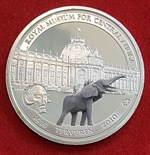 10 Euros Bélgica 2010 Moneda De Plata