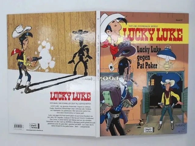 Lucky Luke; Teil: Bd. 87., Lucky Luke gegen Pat Poker. Text und Zeichn.: Morris.
