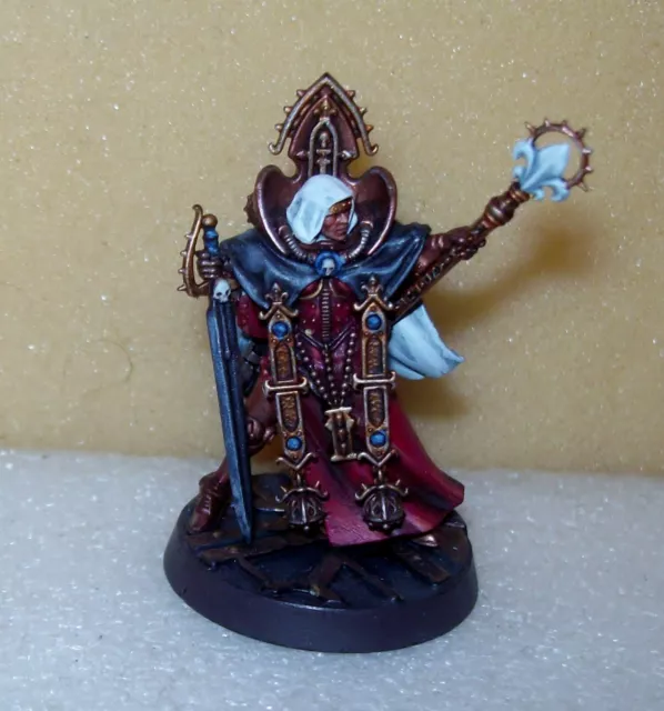 Warhammer 40k Adepta Sororitas Sisters of Battle Canoness - neatly painted