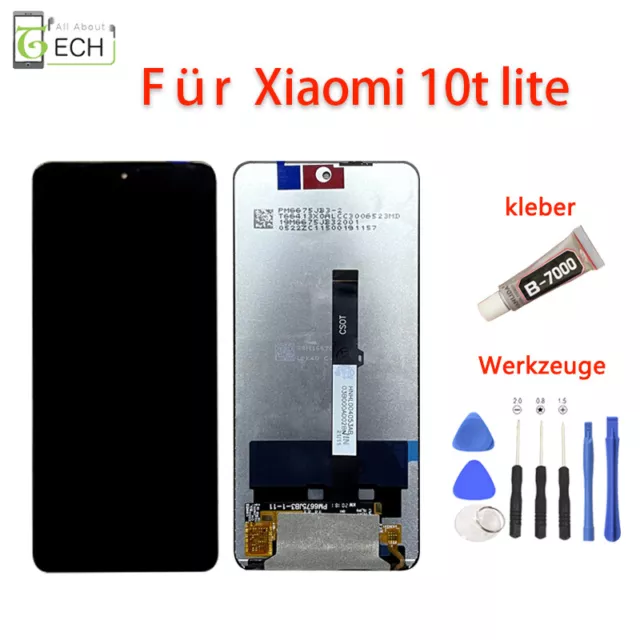 Für Xiaomi Mi 10T Lite LCD Display Bildschirm Touchscreen + Werkzeuge