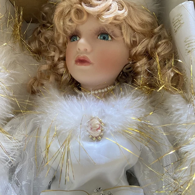 Heritage Signature Collection Angel of 2007 Porcelain Curly Hair Doll Cadence 22