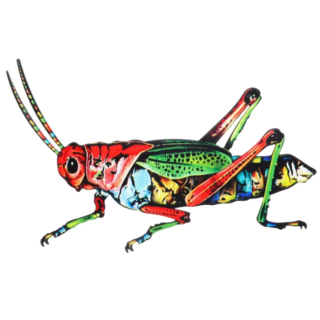Wrought Iron Insect Pendant Wall Hanging Decor Wall Hooks Decorative Decorate