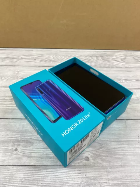 Honor 20 Lite - 128 GB - Phantom Blue - Unlocked - Grade B, Normal Condition