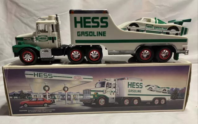 Hess Toy Truck 1988 and Racer Collectible Great Condition And Tested